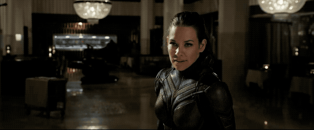 She was such an unbelievable badass in this movie, and seeing Evangeline Lilly sink her teeth into a central action role was a heckin' treat. Plus, Hope was just starting to forgive Scott for leaving her behind when he went and fought with the Avengers in Civil War, imagine how pissed she'll be when she finds out he fought the battle to end all battles without her.