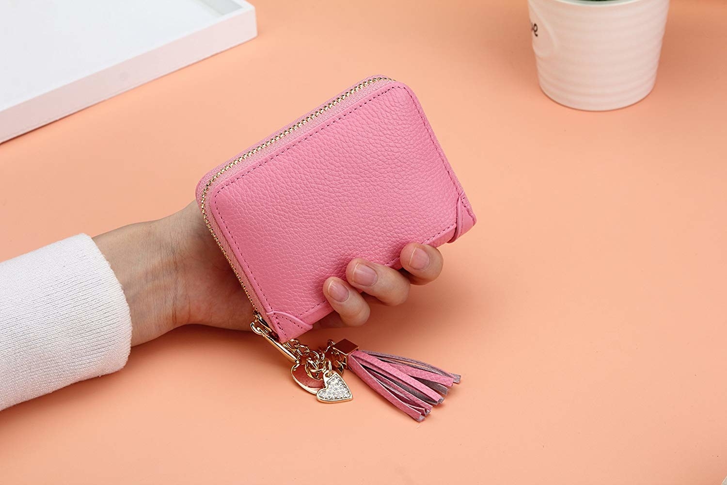Soft Waterproof Large Wallet Purse Cute Interesting Otter Wristlets Wallets With Zipper For Women Girls