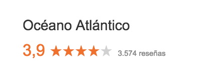 En concreto un 3,9, que me parece una nota un poquito de mierda para el segundo océano más grande de la tierra. No sé, ¿qué coño esperas?