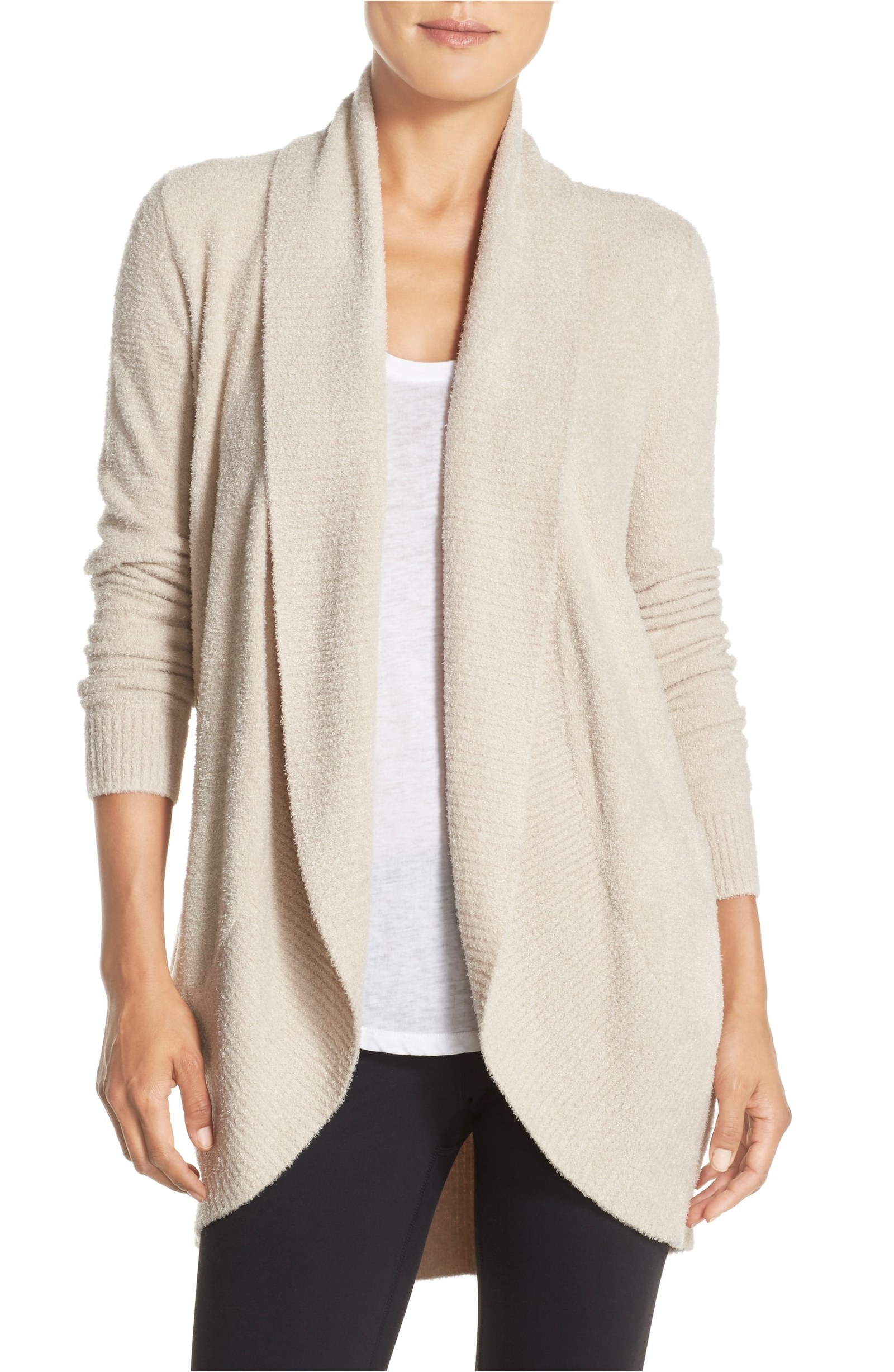 Promising review: "Everyone at work could not keep their hands off this lovely, soft, relaxed cardigan. It feels luxurious, and the fact that it's washable makes it worth every penny." —happyrn54Price: $116 (available in sizes XS–XL)