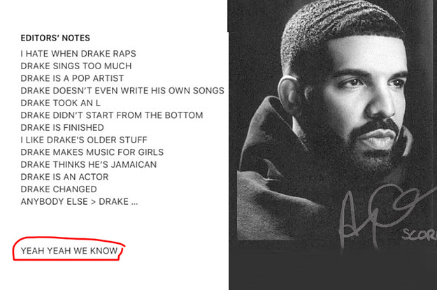 Drake Poked Fun At Himself With His 