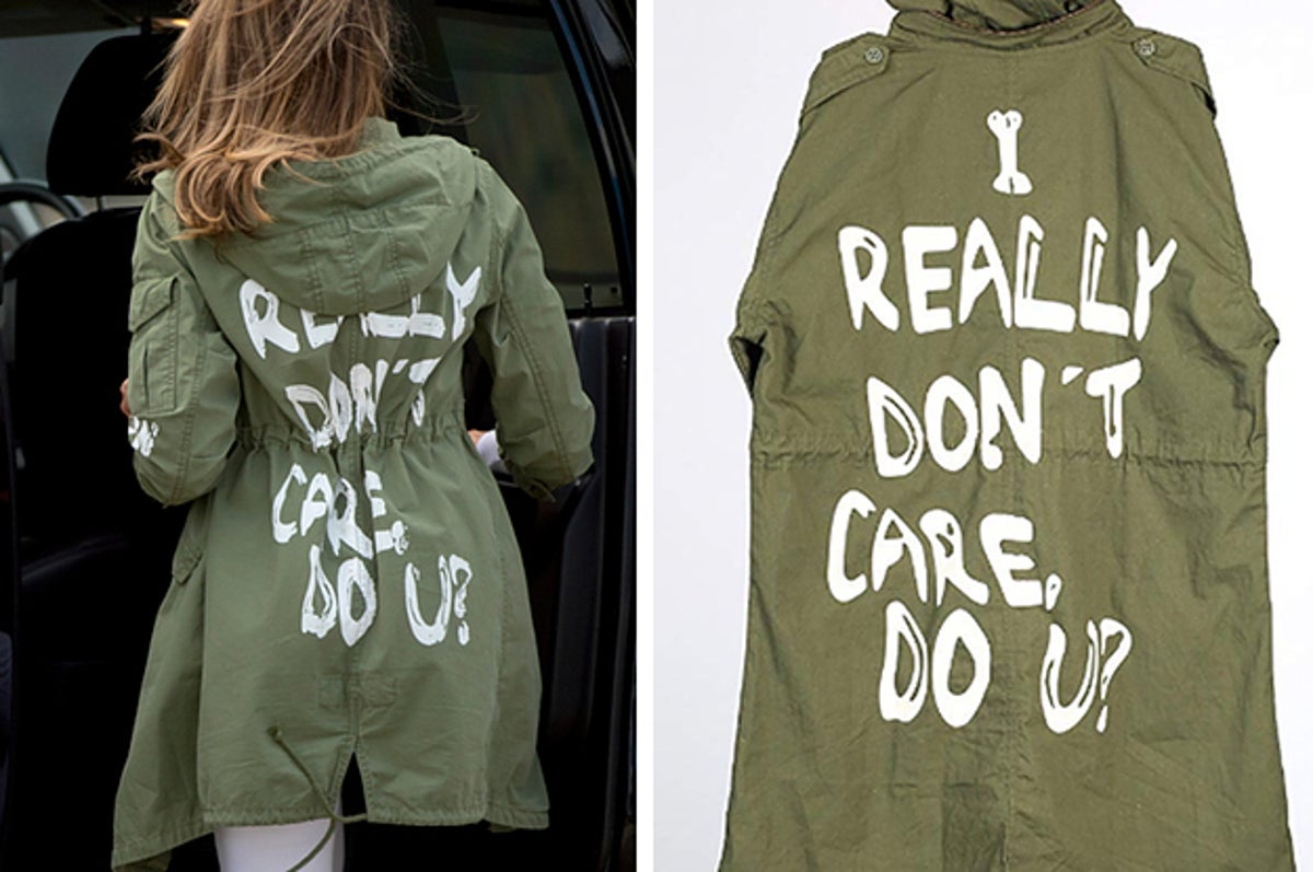 People Are Selling Melania Trump Inspired I Really Don T Care Clothing On Amazon