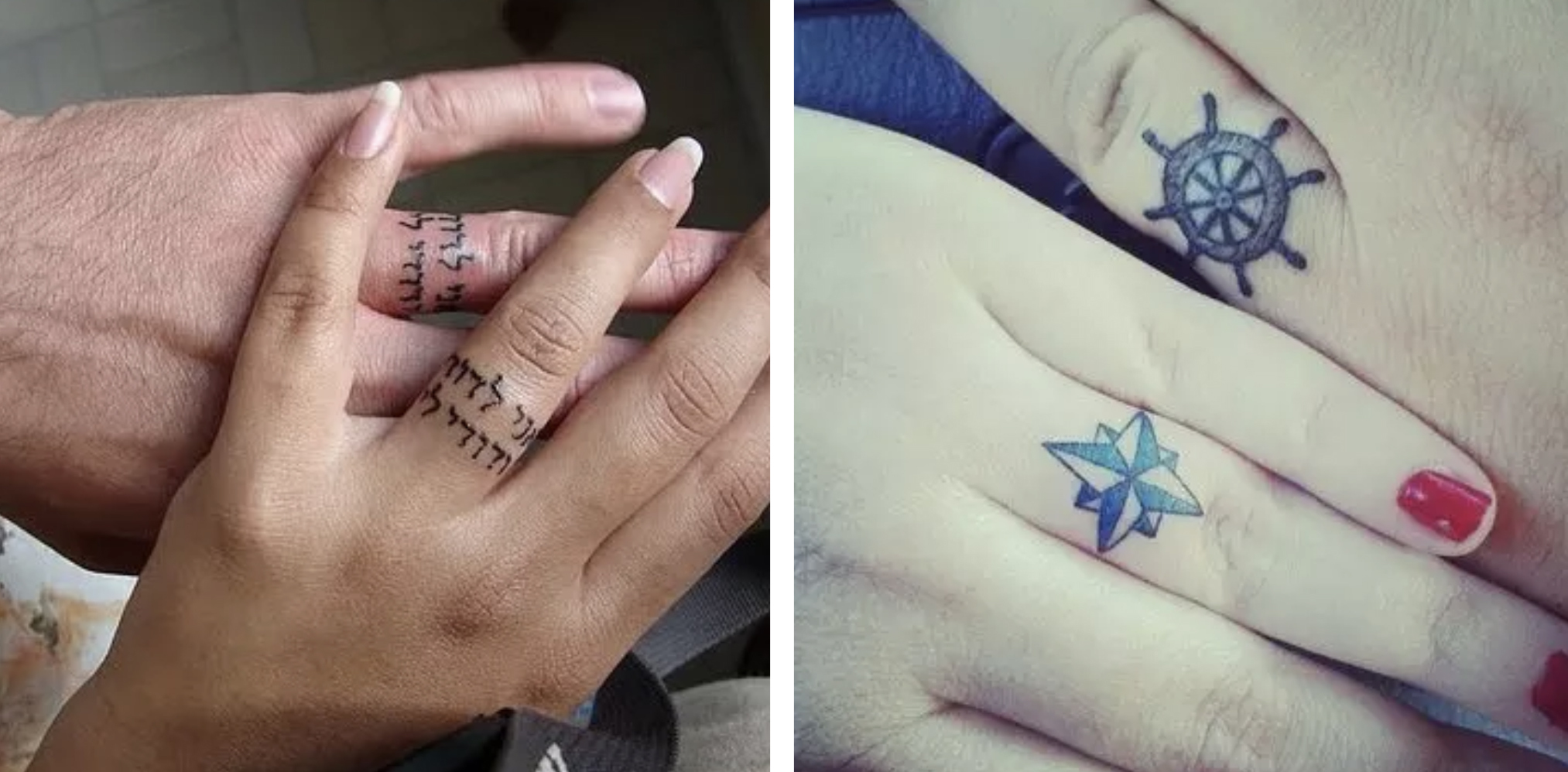 21 Tattoo Ideen Fur Paare Die Keinen Ehering Tragen Wollen