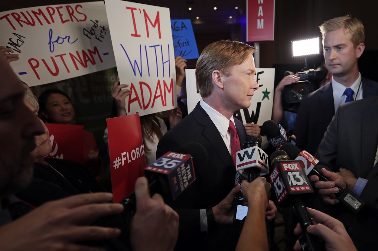 A Republican Running For Governor In Florida Won't Own Up To His Trump  Trashing, image size:1250x830