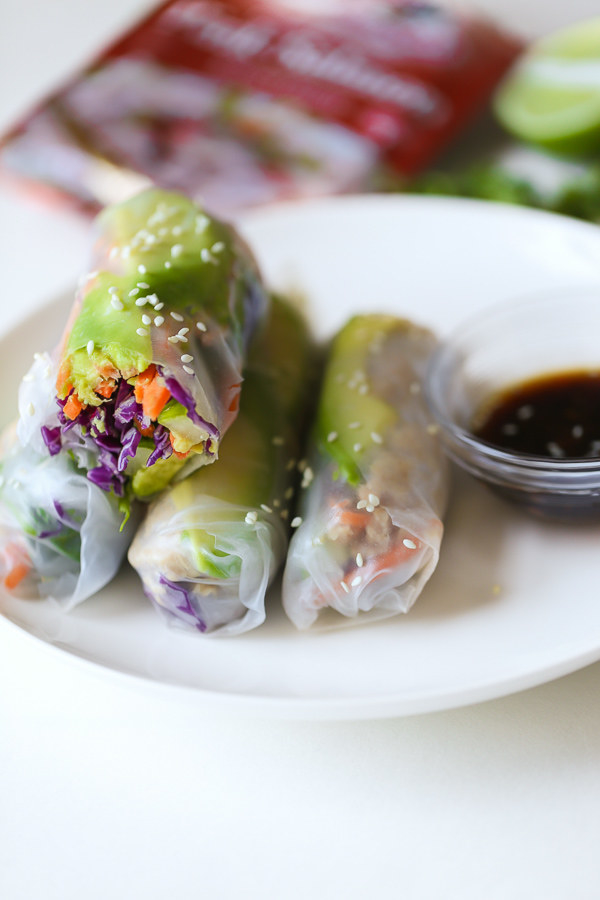 A great lunch on hot weather days, these summer rolls are loaded with fresh veggies and are seriously fun to make. Get the recipe here.