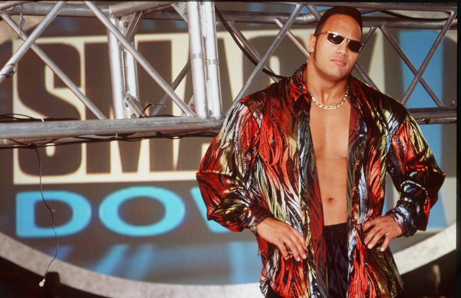 Photo of the Rock at WWF