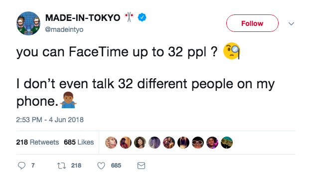 People On Twitter Are Reacting To The New iPhone FaceTime Feature And