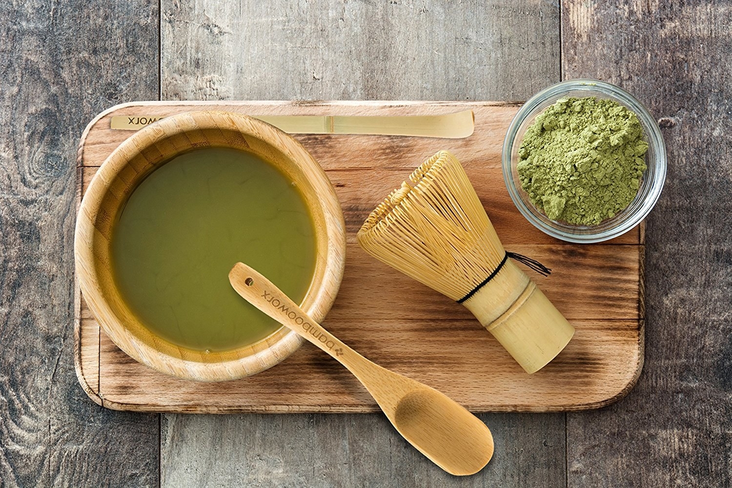 Promising review: "This is a great deal. Very good quality whisk and spoons. I traveled to Japan and fell in love with matcha after drinking a cup at a famous Zen temple. I had to have it at home. If I could only find high-quality matcha here to whisk with this! So hard to find ceremonial grade without it being expired after being exported to us. Still, love to use my set!" —HolymanGet the three-piece set from Amazon for $11.99. Check out even more awesome matcha-making essentials!