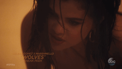 Cold, steaming, fashion-forward, swimming, cat walking, diving, crawling, drench in gorgeous couture, rain or shine - akin to the song, selena's always werking it.