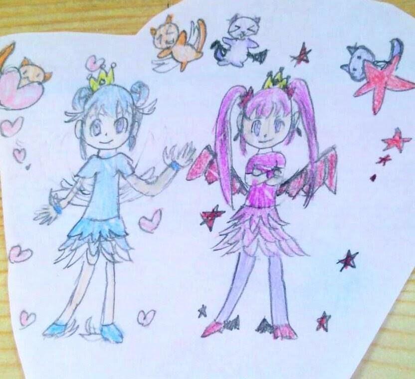 ママの絵にして欲しい！」 娘に頼まれたイラストレーターの母が書き直すと…♡