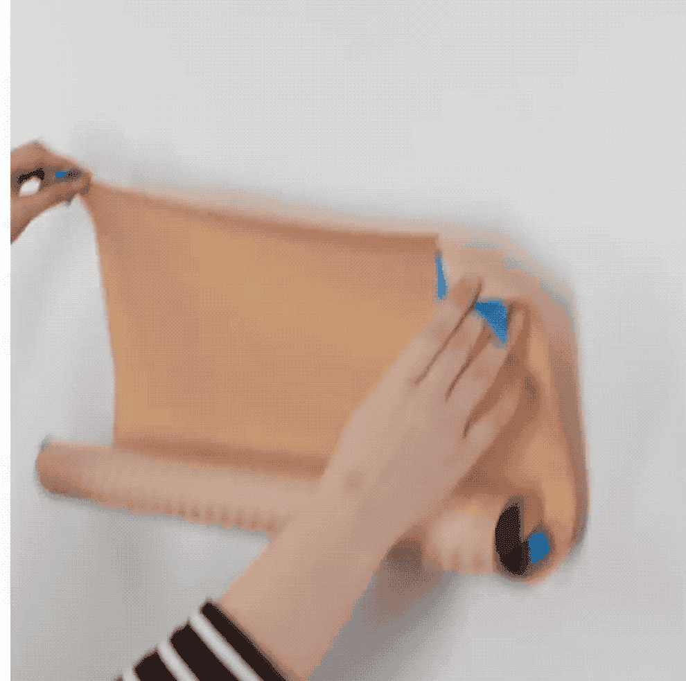 gif of person mapping out a wall with this method