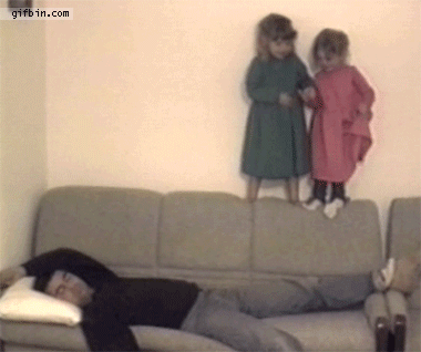 In fact, considering the volume of these attacks it's amazing any dad ever manages to have a second kid.