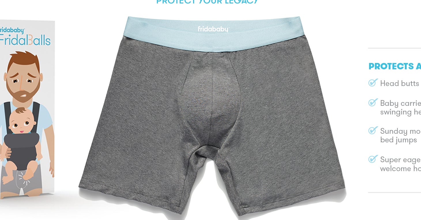 There's Now Underwear That Saves Dads From Getting Hit In The Junk