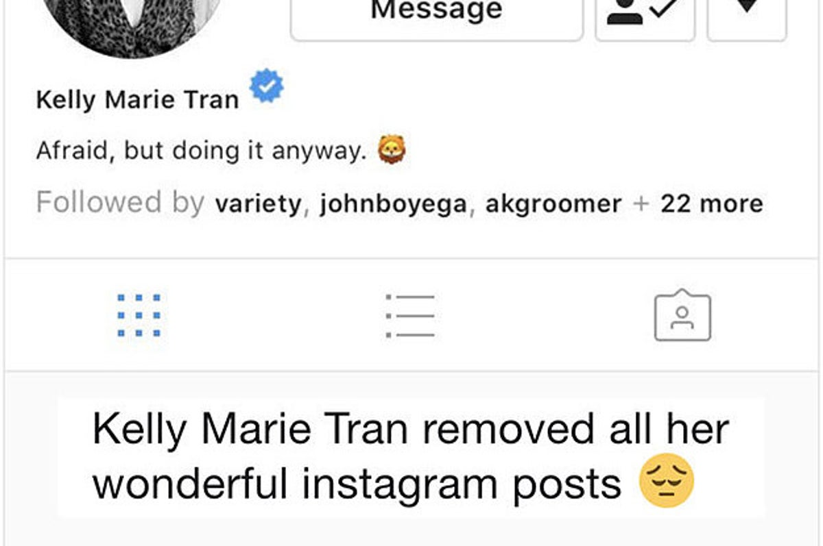 Kelly Marie Tran Has Deleted Her Instagram Following Months Of Harassment