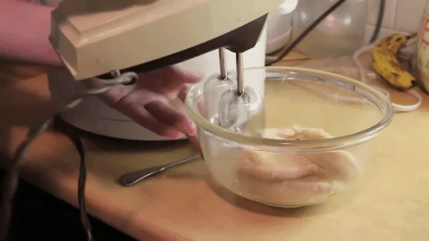 Just make sure your chicken is still warm.More: How To Quickly Shred Chicken