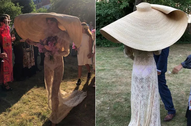 Every Time You Look At This Wedding Hat, It Gets Bigger