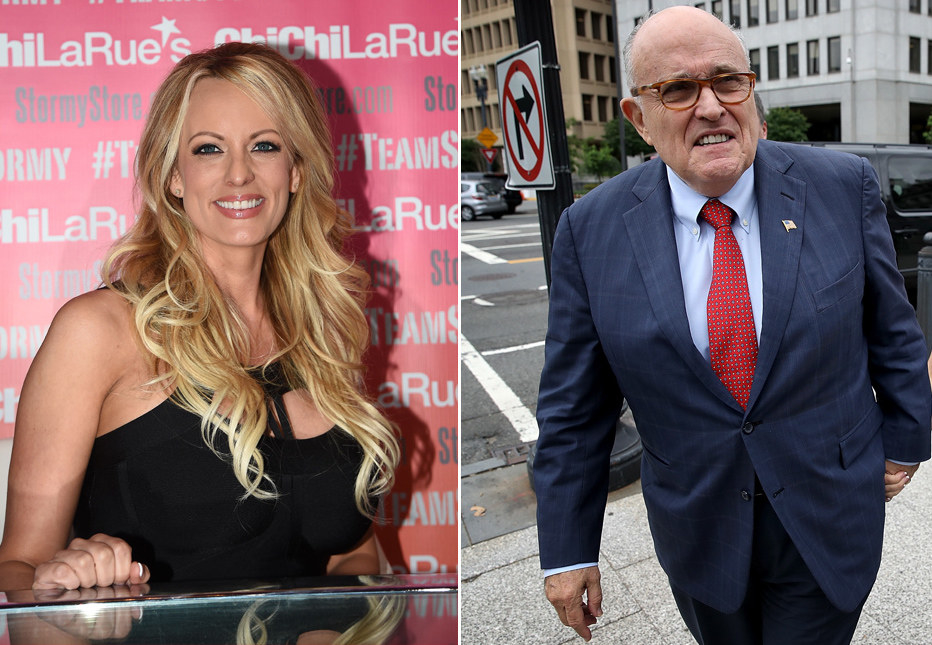 Rudy Giuliani Said Stormy Daniels Doesnt Deserve Respect Because Shes A Porn Star image