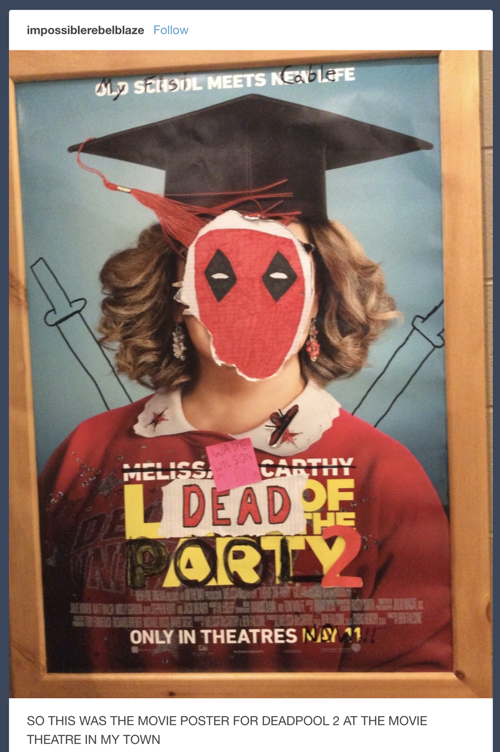 Deadpool 2 order Poster