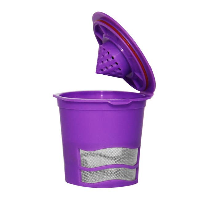 The purple and mesh pod