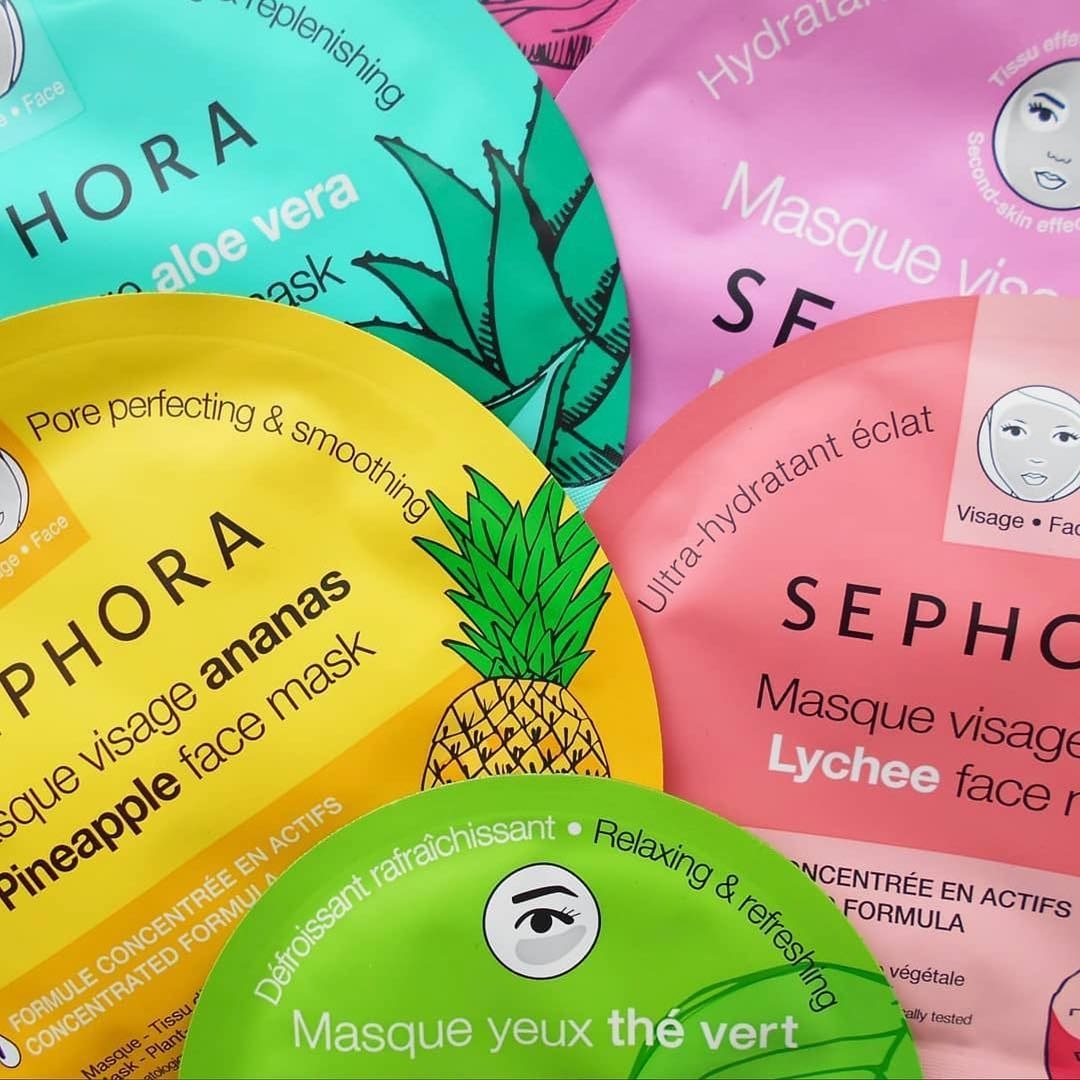 Buy three masks and get one for free! You can choose between Avocado, Pearl, Pineapple, Rose, Aloe Vera, or Green Tea. Get them from Sephora for $6 each.