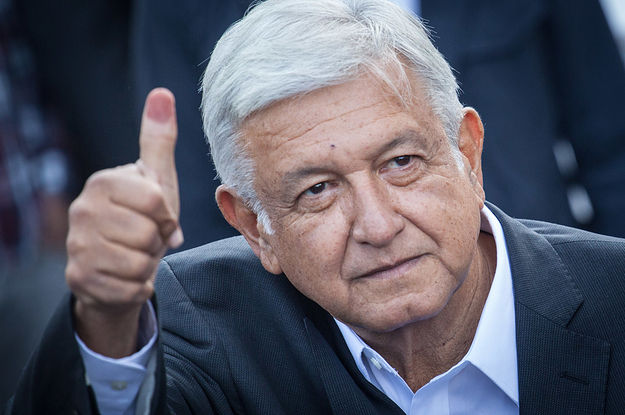 Early Results Show Andrés Manuel López Obrador Is Set To Become Mexico's New President