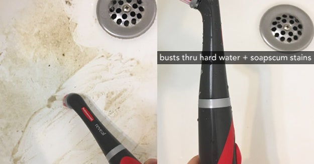 Testing TikTok: Our Honest Review of the ﻿Rubbermaid Reveal Power Scrubber  - PureWow