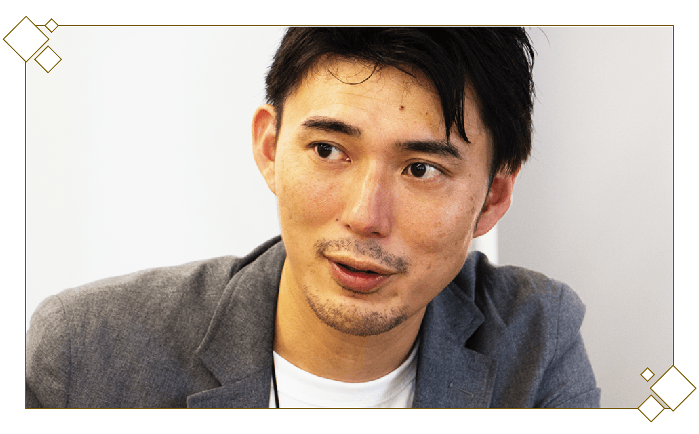 ▲「地道な作業も多いんです…」