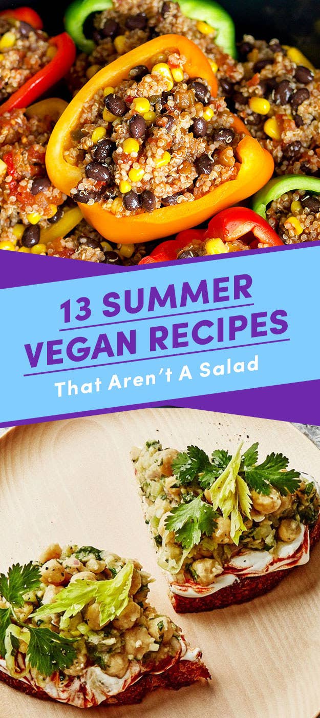 13 Easy Vegan Recipes To Make When It's Hot As Heck Outside