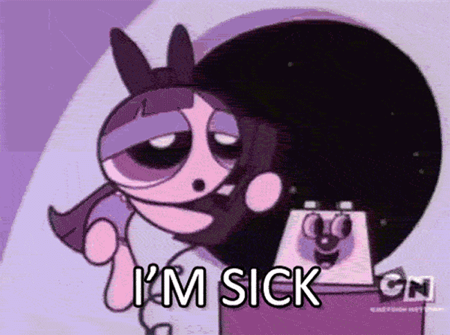 "Do I have a fever? Are you SURE I don't have a fever?!"