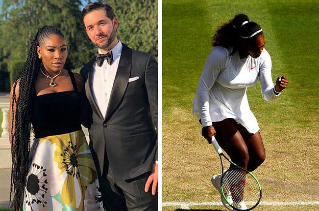 Serena Williams Husband Alexis Ohanian Wore A D A R E Shirt To The Us Open To Troll Maria Sharapova