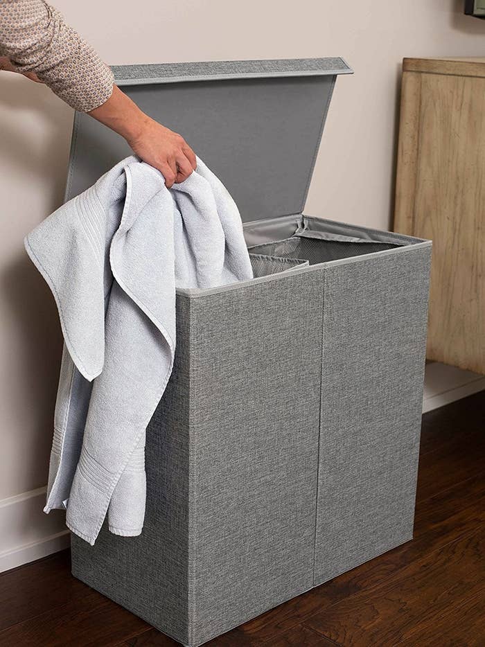 Bargains by Green - CleverMade Collapsible Fabric Laundry Basket