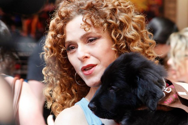 Bernadette Peters Loves Dogs More Than You Do I M Sorry I Don T Make The Rules