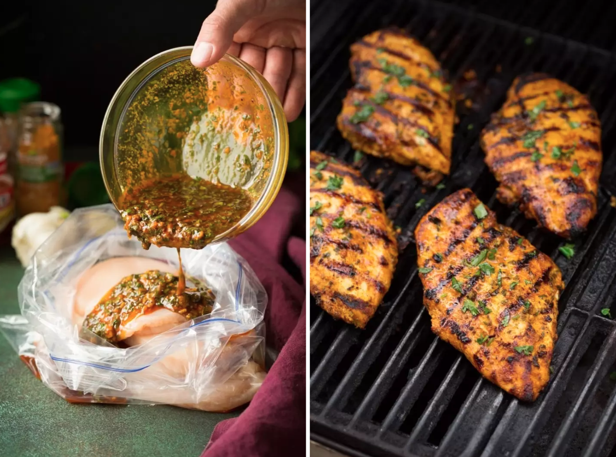 Grilled Chicken Breast - Dinner at the Zoo