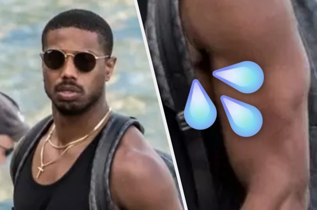 3 Pictures Of Michael B. Jordan's Huge-Ass Arms We Can All Enjoy. on a...