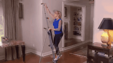 a gif of a model using the climber