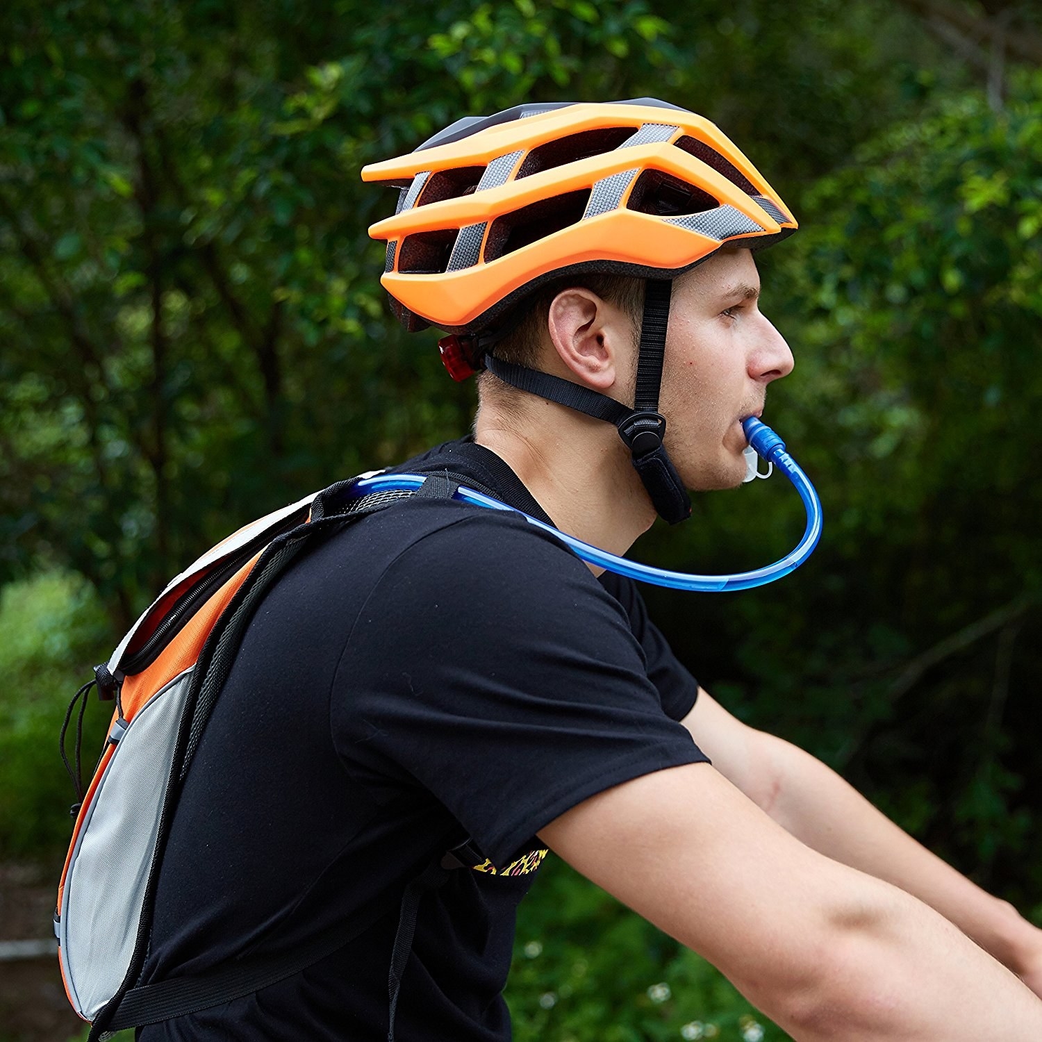 Promising review: "I love that it’s lightweight, fits snugly against my body, and is compact! I actually bought this to carry water around for both me and my dog. I have a Shih Tzu that overheats easily and needs water to drink while we are out walking. Between this and the cooling vest I bought for him to wear, he will be able to stay cool and hydrated." —TuckersMomPrice: $16.88