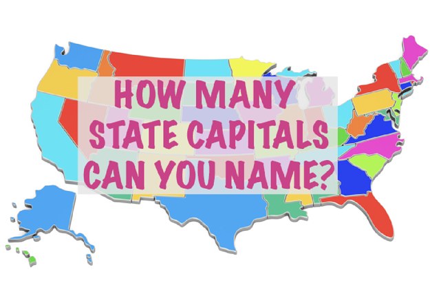 Capital us state name a US State