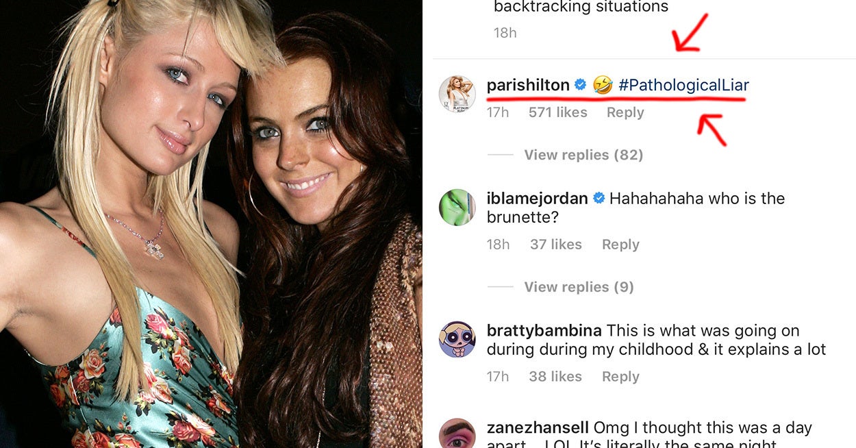 paris hilton just called lindsay lohan a pathological liar after an old video was uploaded to instagram - lindsay lohan s very strange instagram video explained the