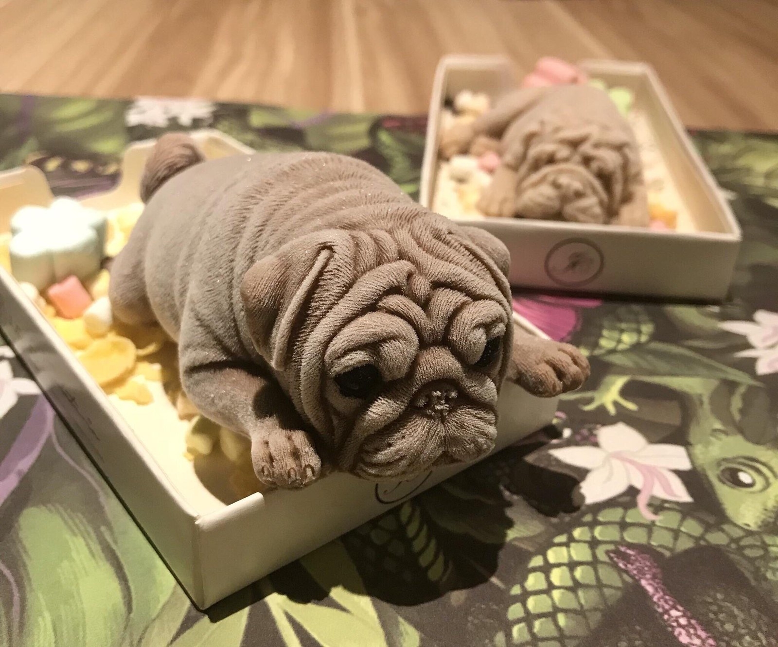 puppy shaped ice cream