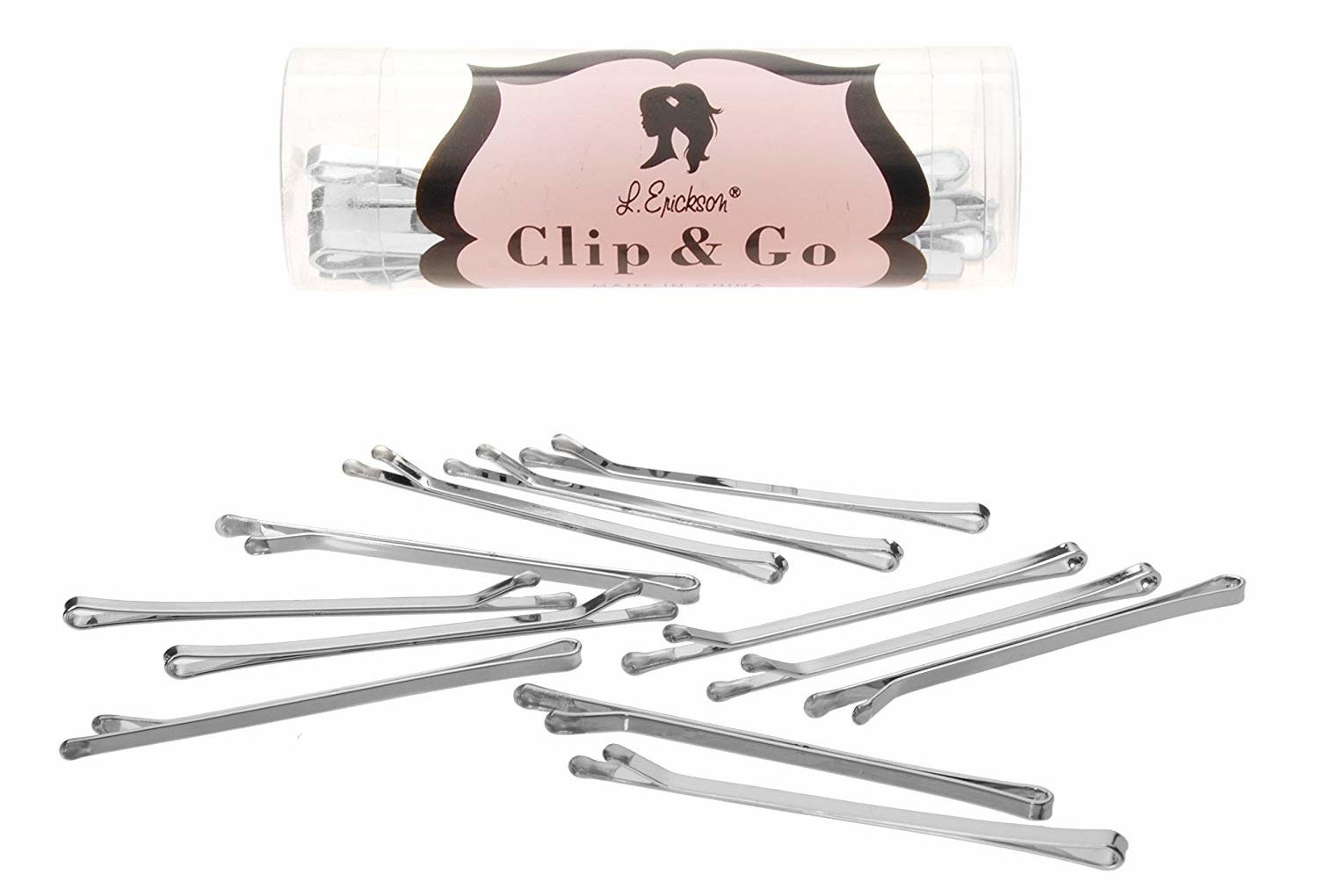 The silver bobby pins