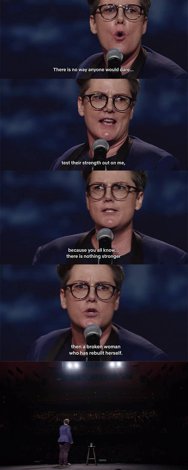 People Are Talking About Nanette A Powerful Netflix Show By Comedian Hannah Gadsby comedian hannah gadsby
