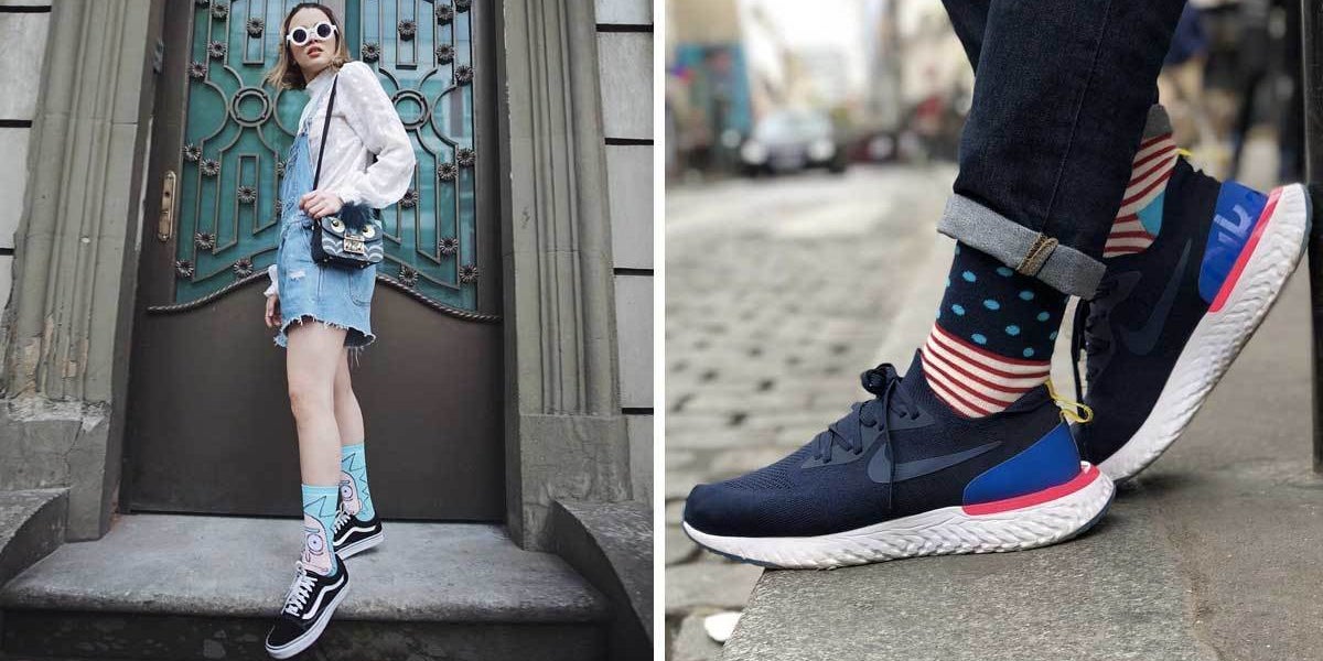22 Looks que te inspirarán a combinar calcetines con tu clóset