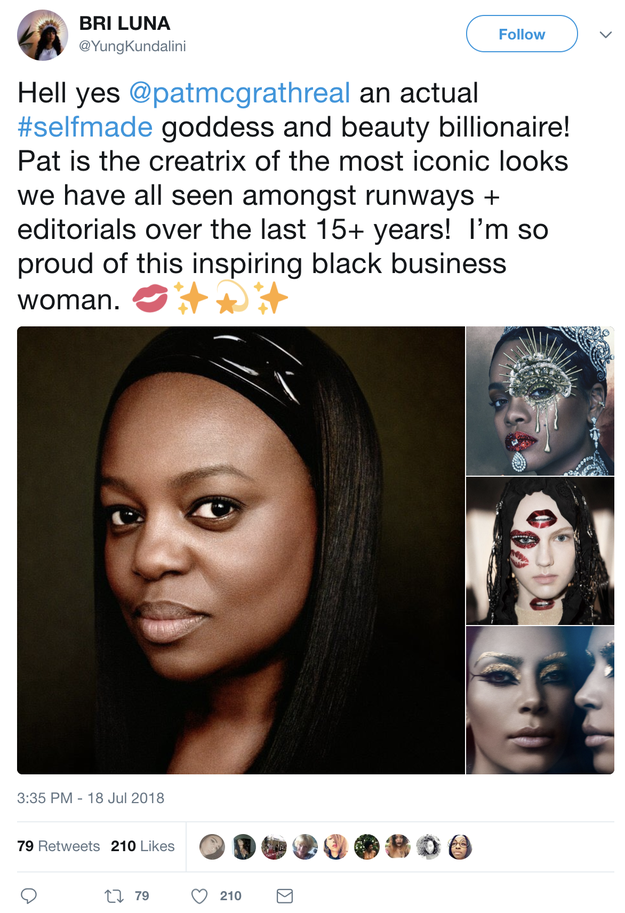 Pat McGrath's Makeup Line, Pat McGrath Labs, Is Now Worth $1 Billion