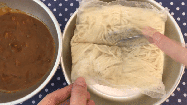 わけると食べやすくなるよね。