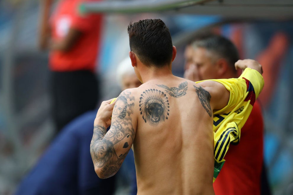 ワールドカップを彩るタトゥー スター選手の刺青を写した24枚の写真