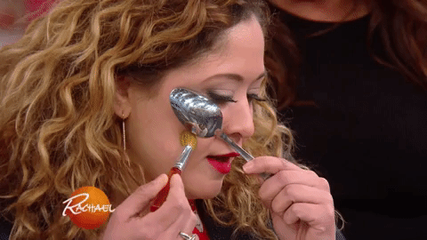 "If you're trying out tester foundation shades at a beauty counter, apply the shade to your neck instead of your arm for the most accurate match."Check out all our other hacks in the full post.