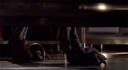 You've also seen this happen with raptors in previous movies.