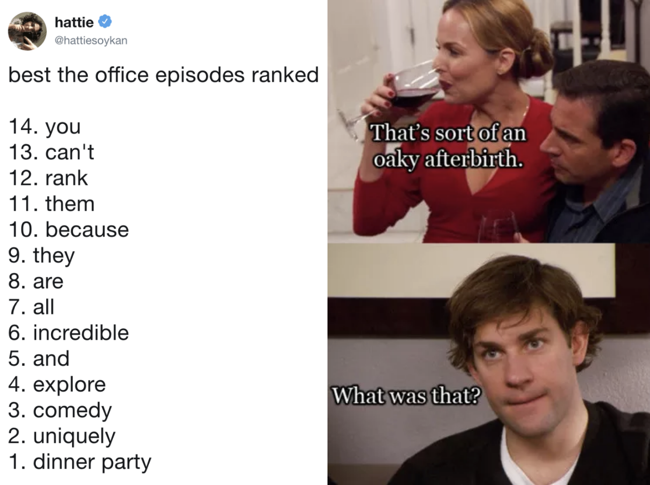 Do You Agree With The Ranking Meme's Best TV Episodes Of All Time?