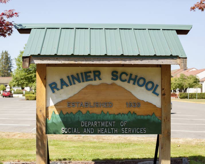 Rainier School in Washington.