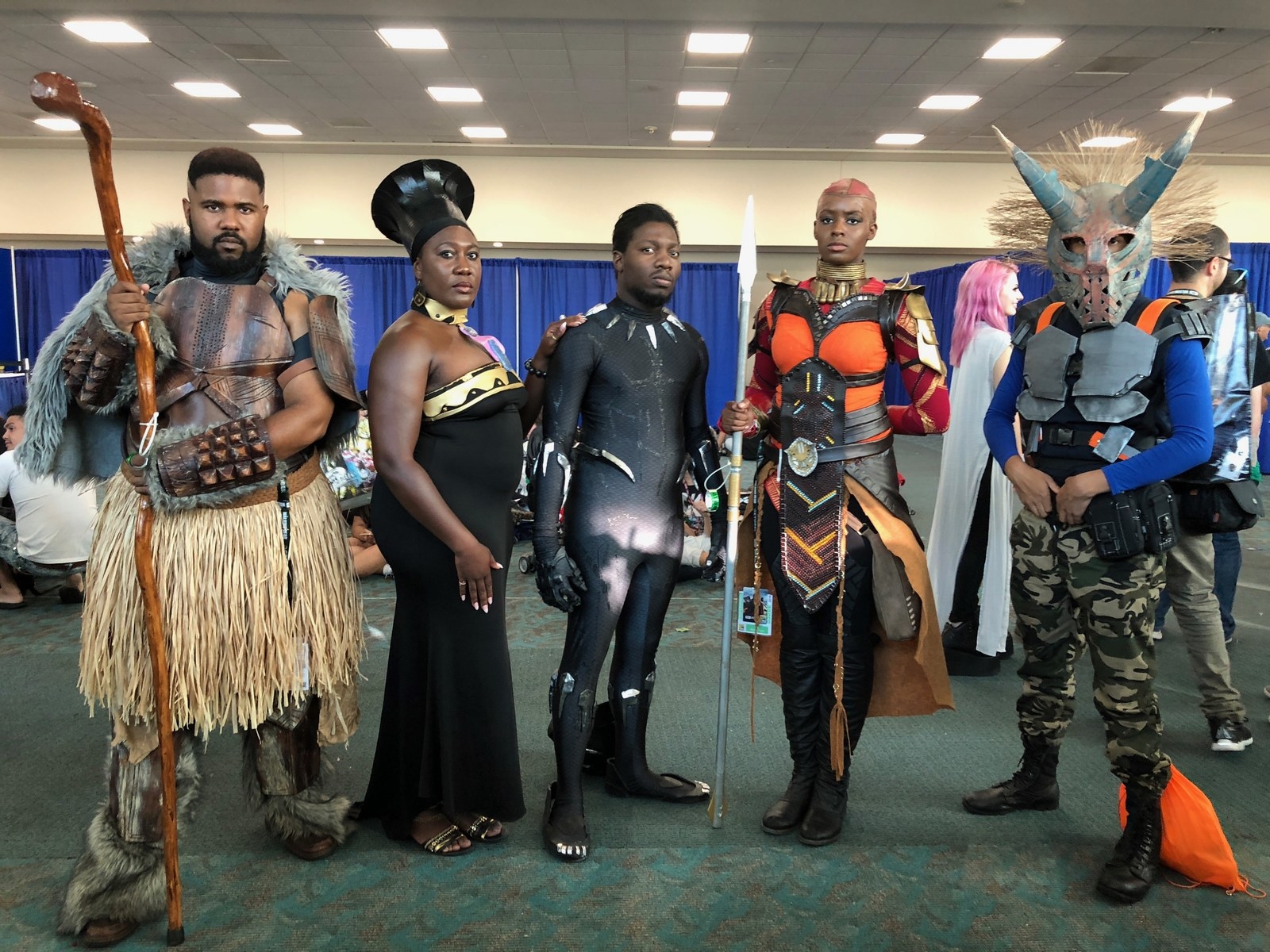 These Amazing Black Panther Cosplayers Raised Money To Meet The